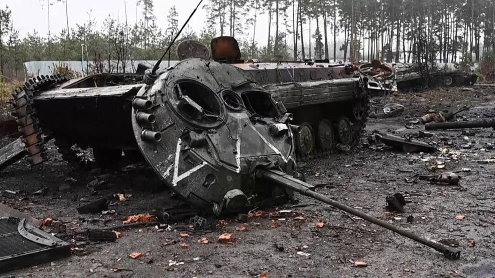 Ucrânia admite perda de metade dos armamentos pesados