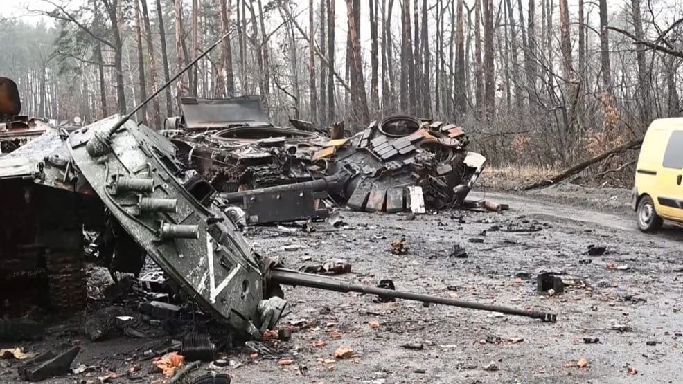 Tropas ucranianas chegam à fronteira da Rússia