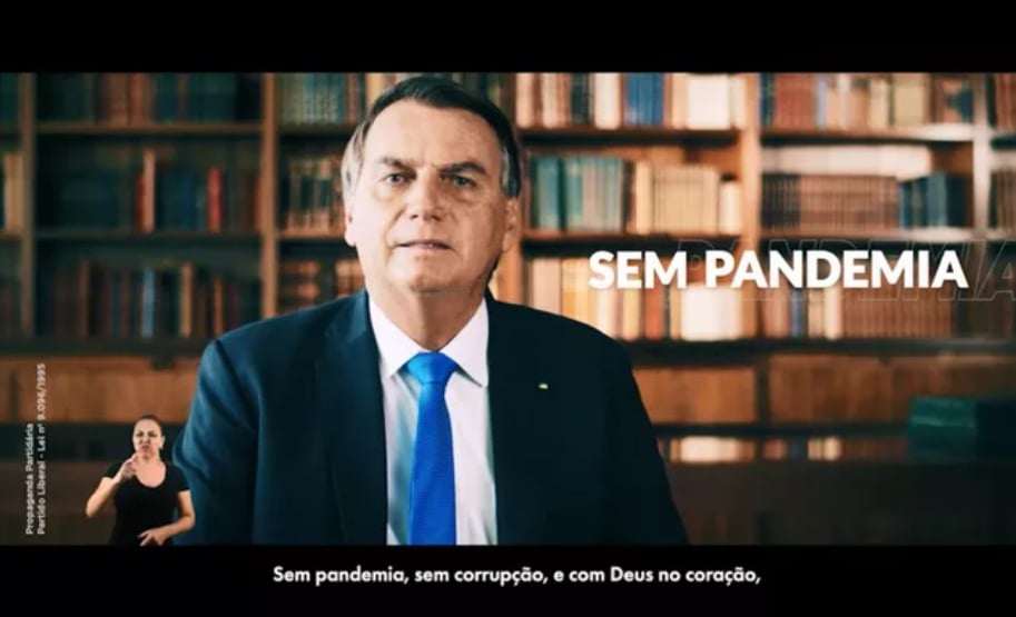 Na TV, Bolsonaro venderá Brasil “sem corrupção e com Deus no coração”