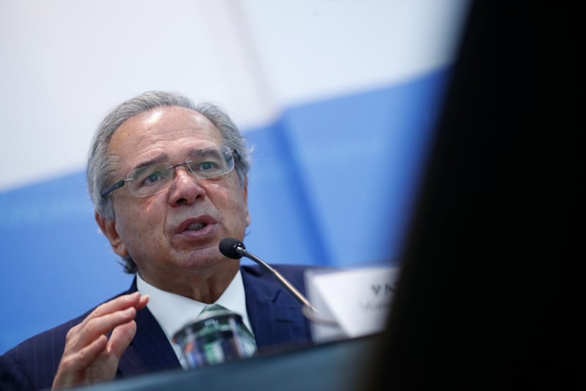 Guedes e Campos Neto na Câmara