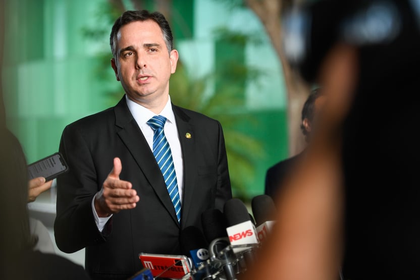 Denúncia contra Moraes é “anormalidade institucional”, diz Pacheco