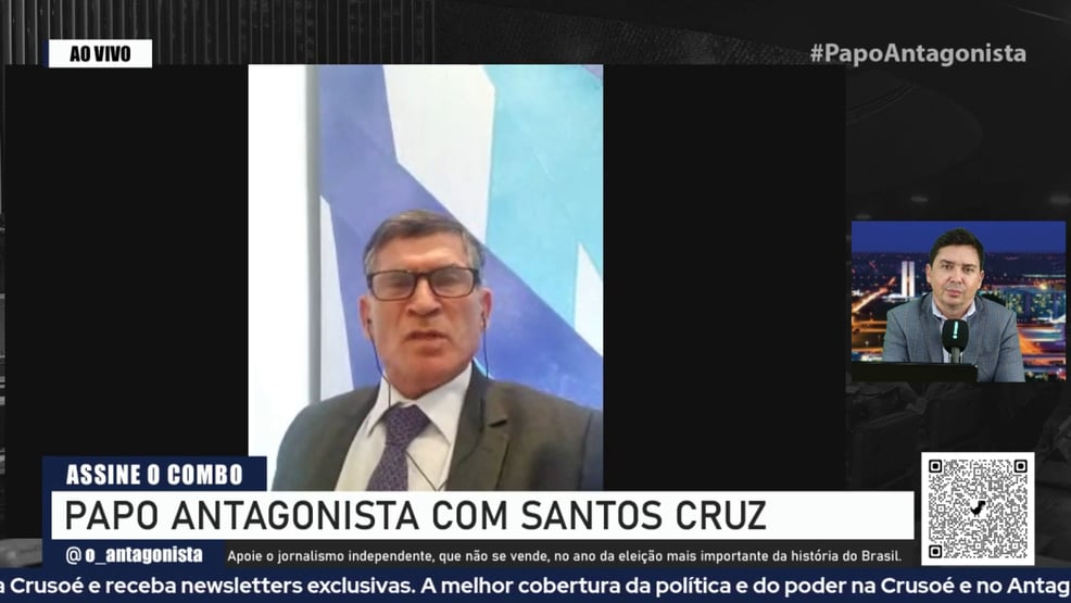 Santos Cruz: “Forças Armadas não têm que participar do processo eleitoral”