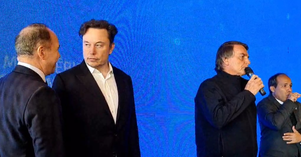 “Início de um namoro que vai acabar em casamento”, diz Bolsonaro, sobre Musk