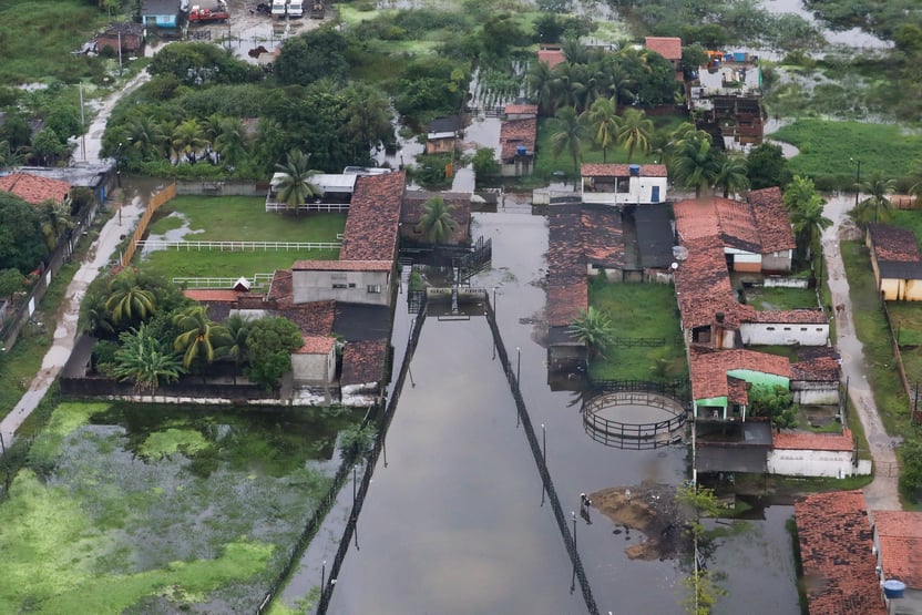 100 mortos pelas chuvas em Pernambuco