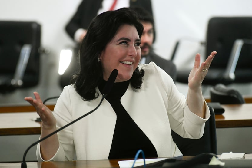 “Eu não estarei no palanque do Lula”, diz Simone Tebet