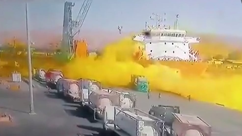 Vídeo: acidente com gás tóxico mata ao menos 10 na Jordânia