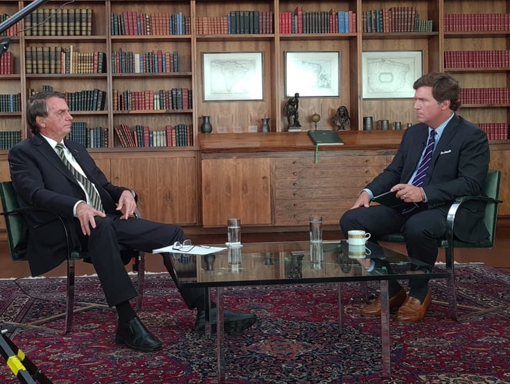 Em entrevista à Fox, Bolsonaro volta a criticar vacina contra Covid