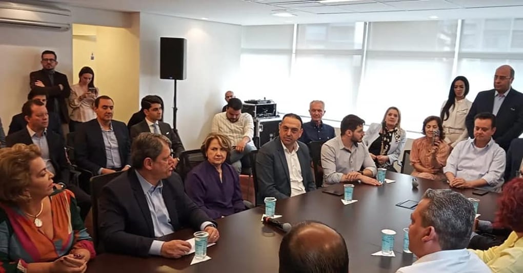 Em SP, PSD oficializa apoio a Tarcísio de Freitas e indica Felício Ramuth como vice