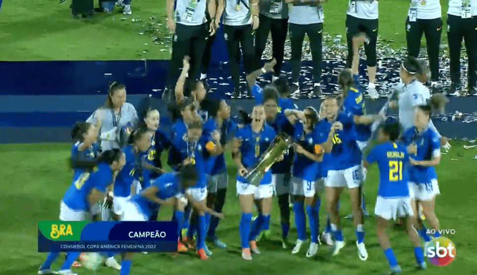 SBT é vice-líder com decisão do futebol feminino