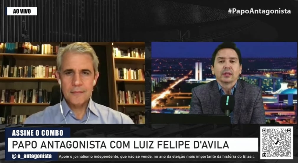 Supremo se tornou 3º turno das eleições, diz Luiz Felipe DAvila no Papo Antagonista