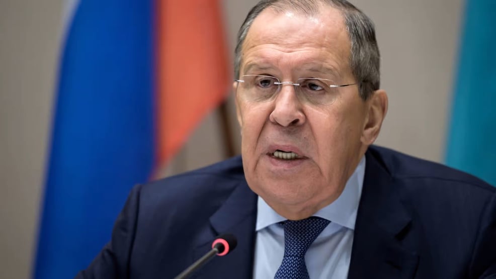 Lavrov says the war is between Russia and the West 