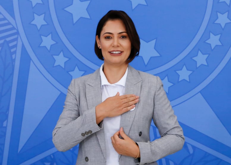 Câmara de Recife veta homenagem a Michelle Bolsonaro