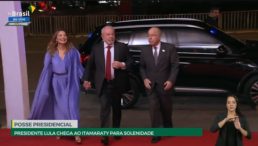 Lula chega ao Itamaraty para coquetel | O Antagonista