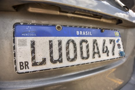 Placa do Mercosul será obrigatória a partir de 31 de janeiro