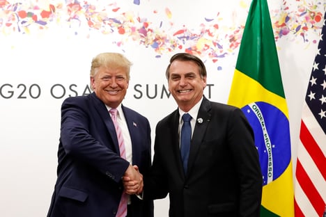 Bolsonaro confia em ajuda de Trump: “Sou diplomata”