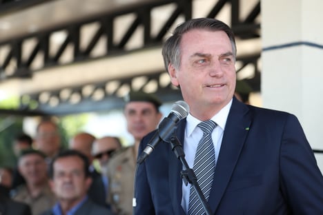“O Brasil é nosso, a Amazônia é nossa”, diz Bolsonaro