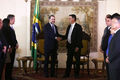 Bolsonaro é aconselhado a buscar Toffoli para minimizar fala de Weintraub