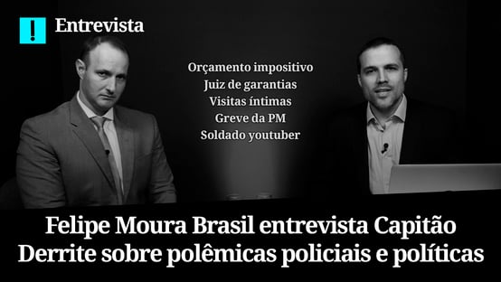 Entrevista: Capitão Derrite fala sobre polêmicas policiais e políticas