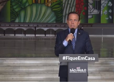 No Twitter, Doria responde a declarações de Bolsonaro