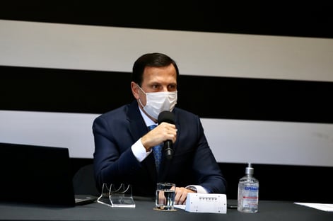 Covid-19: governo de SP rastreia pessoas que tiveram contato com Doria