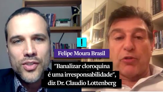 Vídeo: “Banalizar cloroquina é uma irresponsabilidade”, diz Dr. Claudio Lottenberg