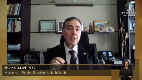 Barroso vota pela remessa das ações de Lula para Brasília