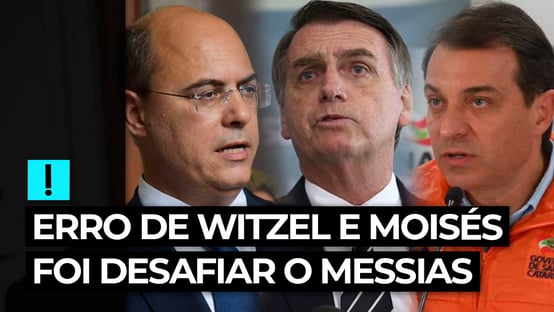 Vídeo: erro de Witzel e Moisés foi desafiar o Messias