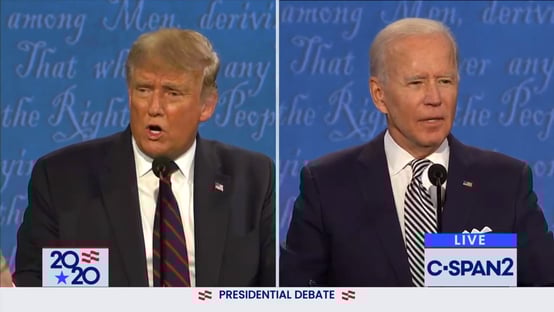 Trump e Biden trocam golpes baixos