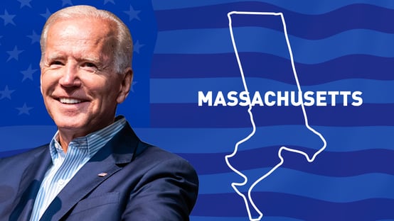 Biden vence no Massachusetts
