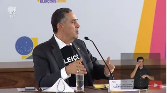 “Único crime que teve aumento foi o de ataques cibernéticos”, diz Barroso