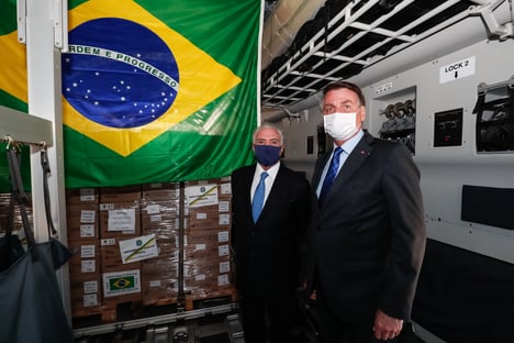 Temer liga para Bolsonaro após imitação em jantar, diz jornal