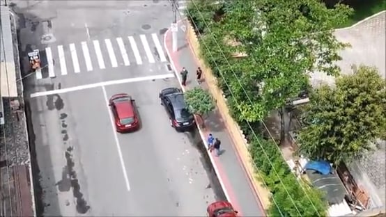 Drone da PF flagra boca de urna em Vitória