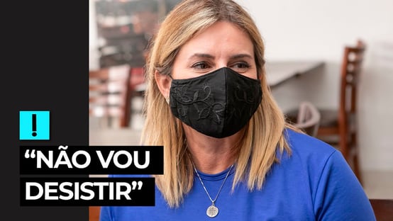 “Não vou desistir”, diz candidata que sofreu atentado em São Vicente