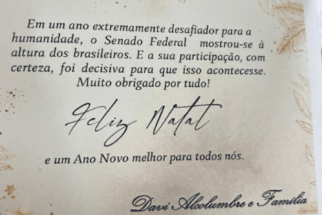 O panetone de Davi