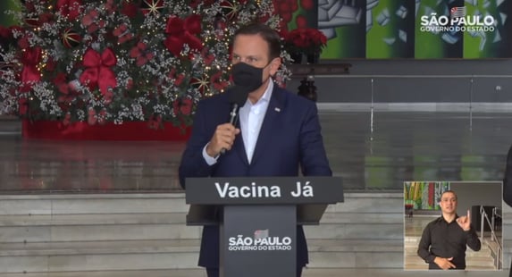 Secom de Bolsonaro acusa Doria de populismo barato e irresponsabilidade