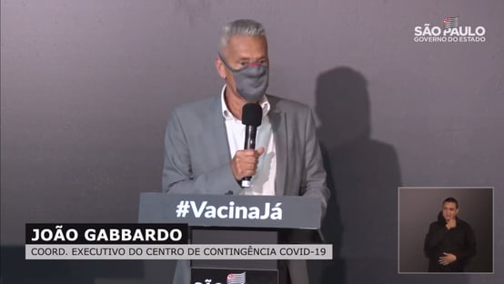 Início de vacinação em SP continua previsto para 25 de janeiro, diz Gabbardo