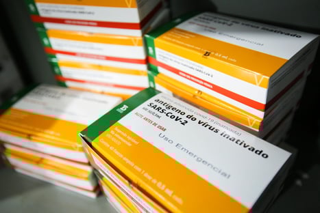 Governo entrega mais 9,1 milhões de doses de vacinas; 8,4 milhões são Coronavac