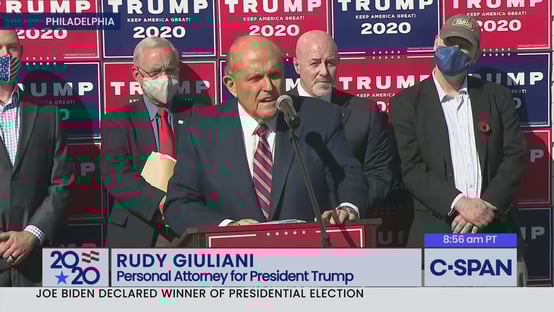 Smartmatic processa Fox News e Rudy Giuliani