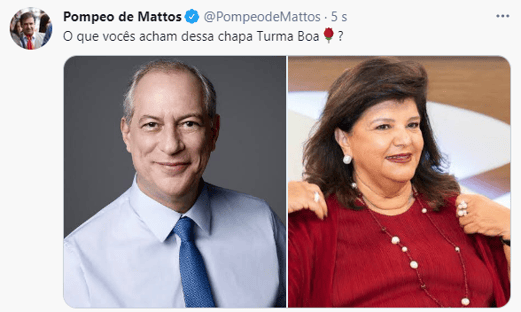 Deputado do PDT testa chapa Ciro-Trajano