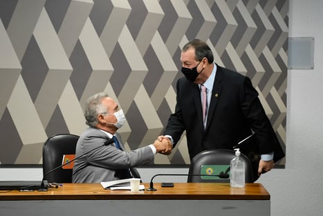 Nunes Marques envia à PGR pedido de investigação sobre Omar Aziz e Renan