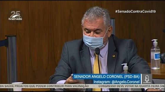 Eu acho o senador Renan tão tranquilo