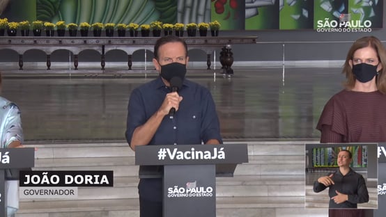 “Quem não deve não teme”, diz Doria, sobre CPI da Covid