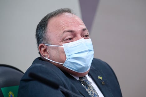 Em 2020, Pazuello encontrou Girão para falar de distribuição de cloroquina