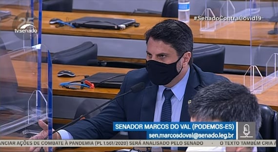 “Houve falhas, mas não houve corrupção”, diz senador, sobre ações do governo na pandemia
