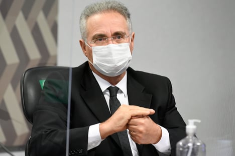 STF permite atuação de Renan em processo de Bolsonaro contra lockdown de governadores