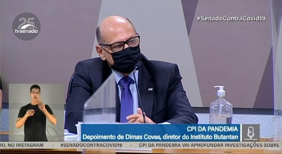 “É uma boa pergunta”, diz Dimas Covas, sobre resistência do governo Bolsonaro à Coronavac