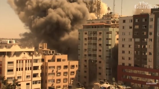 Hamas usava prédio de jornalistas destruído em Gaza, diz porta-voz do Exército de Israel