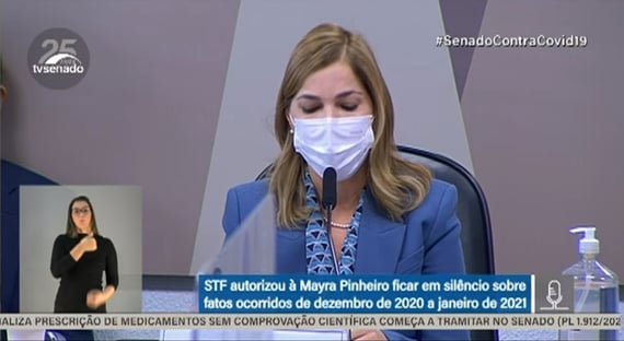 “Governo nunca discutiu tese da ‘imunidade de rebanho’”, diz Mayra Pinheiro