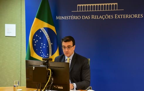 Carlos França agradece à OMS por combate à pandemia