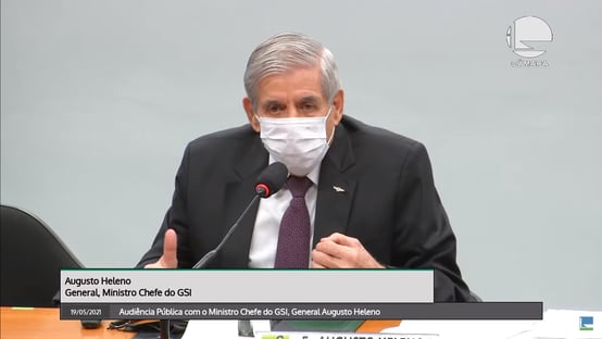 Heleno diz que Abin está à disposição para investigar verbas a estados e municípios